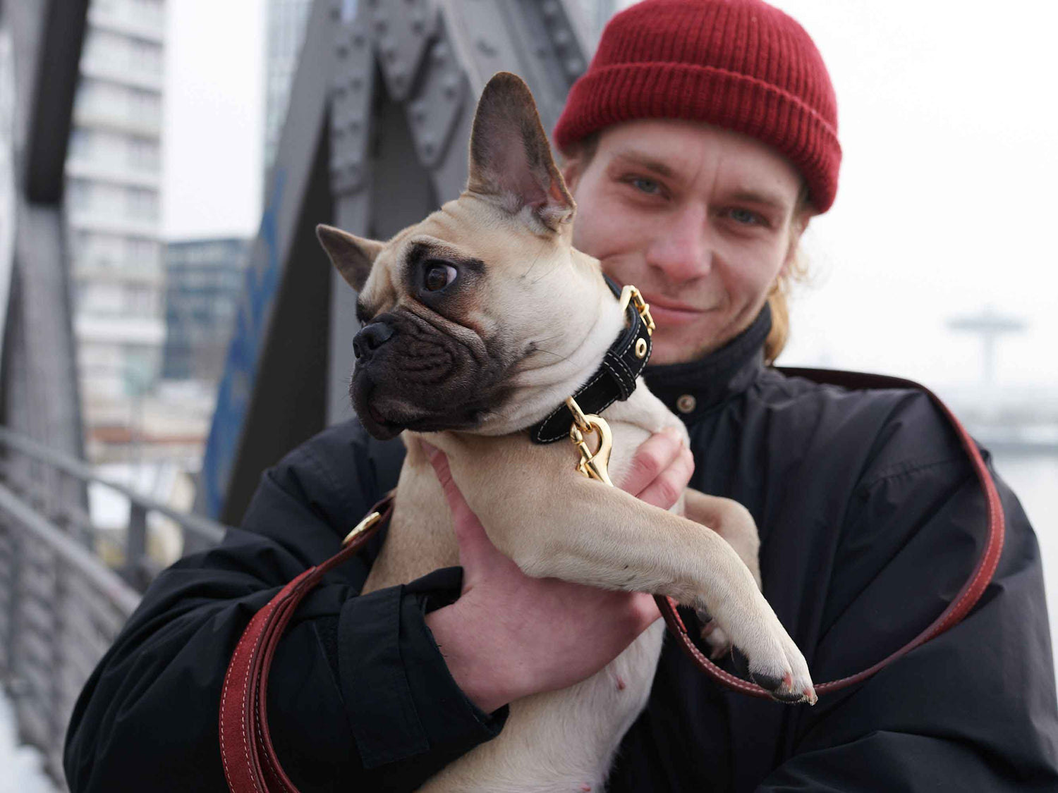 Photo of the Month William Walker Hundeleine und Hundehalsbänder Hundeaccessoires Hafencity Hamburg Fotoshooting